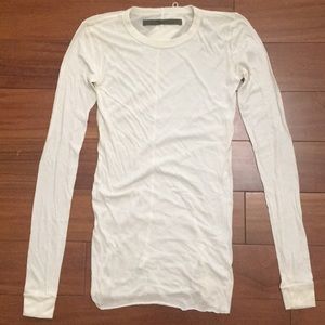 Enza Costa fitted long sleeve top